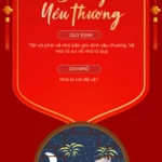 Red Tet banner for Tet with family tết màu đỏ tết bên gia đình năm mới