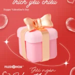 Red heart love banner tình yêu trái tim màu đỏ
