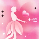 Valentine pink banner màu hồng