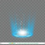 Blue light png transparent background ánh sáng xanh nền trong suốt