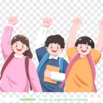 Transparent background student png học sinh nền trong suốt
