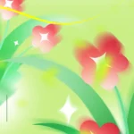 Spring green banner màu xanh lá mùa xuân