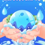 Water environment protection banner bảo vệ môi trường nước