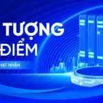Blue backdrop for real estate event màu xanh dương sự kiện bất động sản