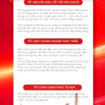 Red banner invitation announcement màu đỏ thiệp mời thông báo