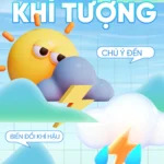 Blue weather banner