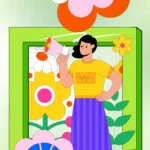 Spring flower vector hoa mùa xuân