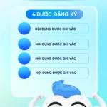 Blue dental banner xanh dương nha khoa