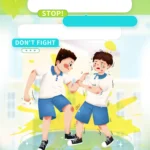 School violence student banner học sinh bạo lực học đường