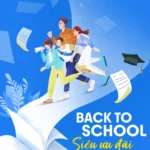 Student banners học sinh sinh viên học tập