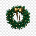 3d christmas circle icon transparent background noel giáng sinh 3d nền trong suốt