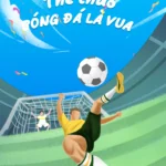 Blue soccer player banner màu xanh dương cầu thủ bóng đá
