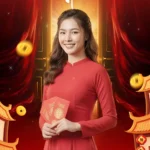 New Year banner red background năm mới nền màu đỏ