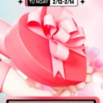 Valentine’s Day Promotion Banner ưu đãi