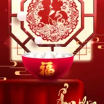 Red food banner màu đỏ món ăn ẩm thực