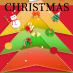 Red and green Christmas banner giáng sinh đỏ xanh lá