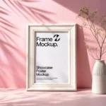 Tropical Shadows Frame Mockup