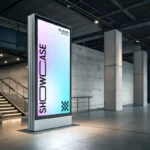 Corporate Hallway Billboard Mockup