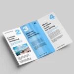 Mockup tờ gấp 3