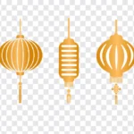 Yellow lamp heart png lòng đèn màu vàng