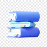 Stack of books png transparent background chồng sách nền trong suốt