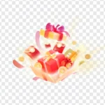 New Year coin gift box red envelope png Hộp quà đồng tiền năm mới bao lì xì 950