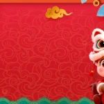 background psd năm mới tết màu đỏ 23122025
