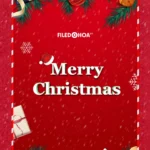 Red christmas background giáng sinh noel đỏ