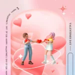 Background psd màu hồng tình yêu valentine 29122025j 5211