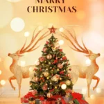 Christmas tree banner giáng sinh cây thông