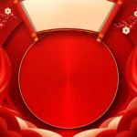 background psd tết năm mới màu đỏ 23122025a