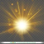 Png Hiệu ứng ánh sáng mặt trời, ánh sáng rực rỡ
