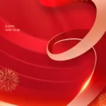 background psd sự kiện màu đỏ 24122025