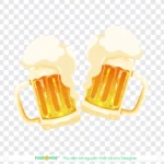 Beer glass png transparent background ly bia nền trong suốt