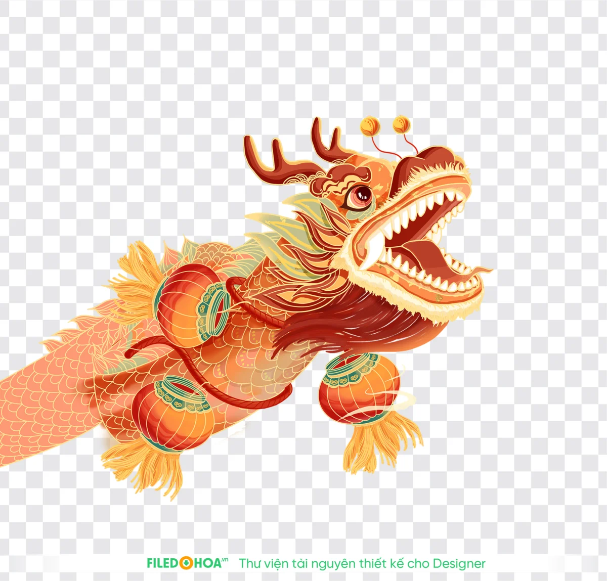 Png Đầu rồng con rồng 06012026 - File Đồ Hoạ