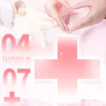 Pink medical banner y tế màu hồng