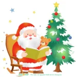 Santa Claus Vector ông già noel