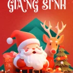 Christmas background Santa Claus giáng sinh noel ông già noel