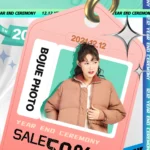 Fashion promotion banner poster ưu đãi thời trang