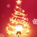 Red christmas background giáng sinh noel đỏ