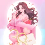 banner psd màu hồng tình yêu 22122025