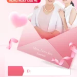 poster psd ngày của mẹ màu hồng 22122025