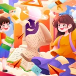 Psd hình minh hoạ học sinh trường học 27122025f