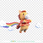 Png 3D con ngựa năm mới 2026 25122025f