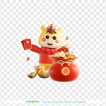 Png 3D con ngựa năm mới 2026 25122025i