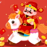phong bì đỏ hình thỏi vàng năm ngựa psd 17122025