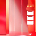 Red ecommerce banner thương mại điện tử màu đỏ 2510