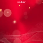 Background năm mới tết psd đèn lòng nền màu đỏ 30122025