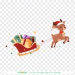 Reindeer transparent background png nền trong suốt tuần lộc