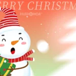 Psd background giáng sinh noel màu cam 26122025